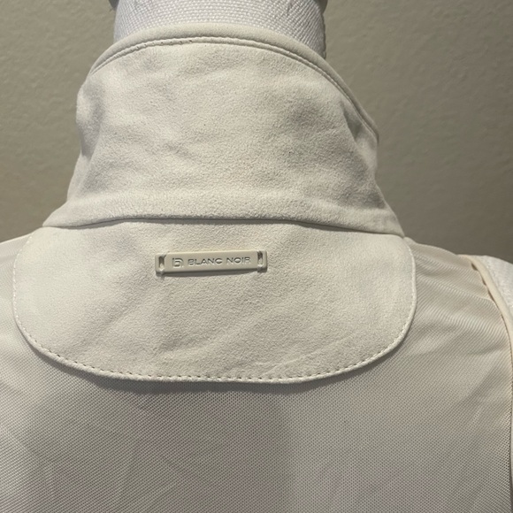 COPY - NWT Blanc Noir Suede Mesh Moto Jacket - Picture 6 of 8